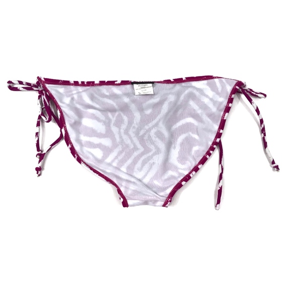 Ingear Purple and White Zebra Print String Bikini - Picture 7 of 8